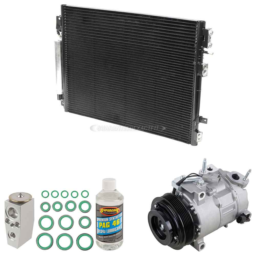2015 Chrysler 300 A/C Compressor and Components Kit