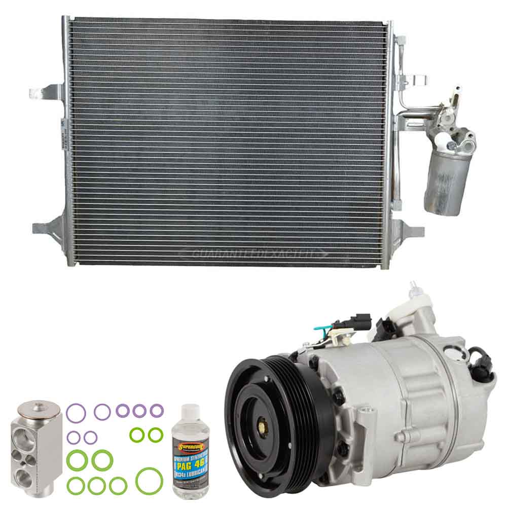 2017 Volvo S60 Cross Country A/C Compressor and Components Kit