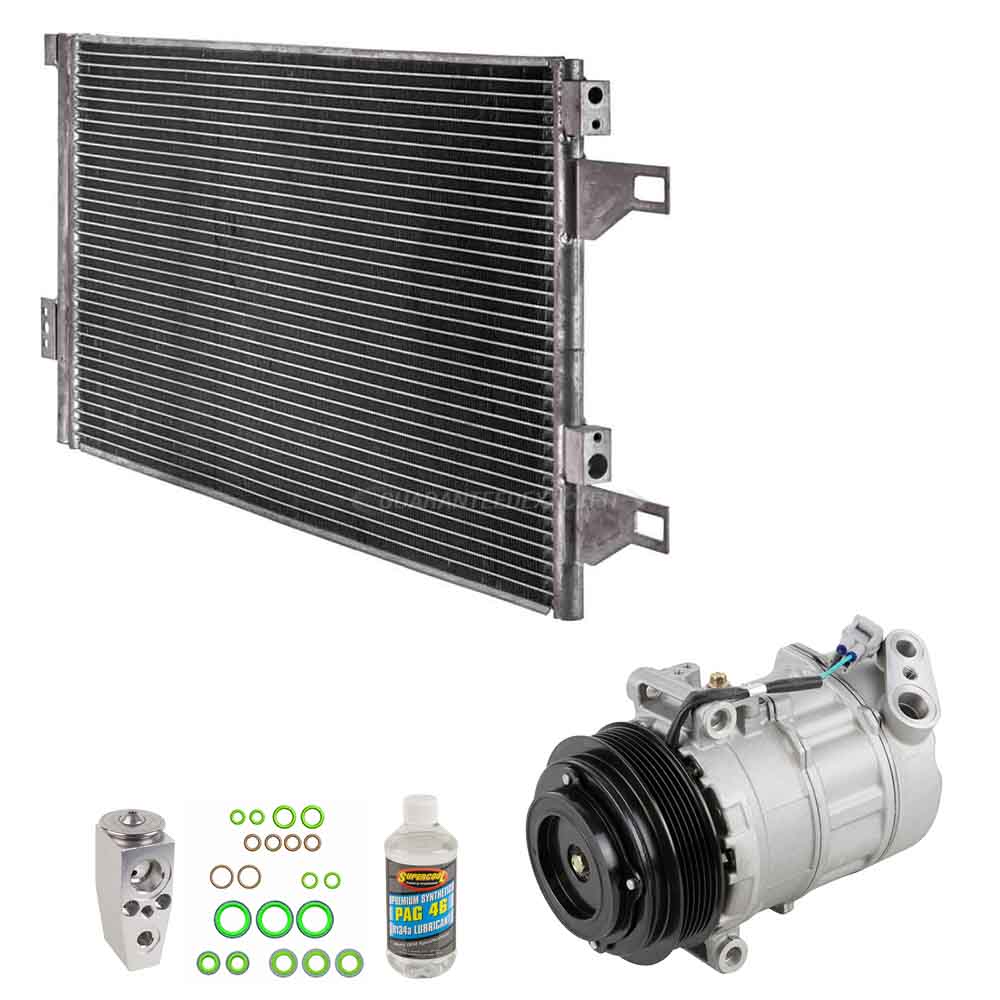 2018 Dodge ProMaster 1500 A/C Compressor and Components Kit