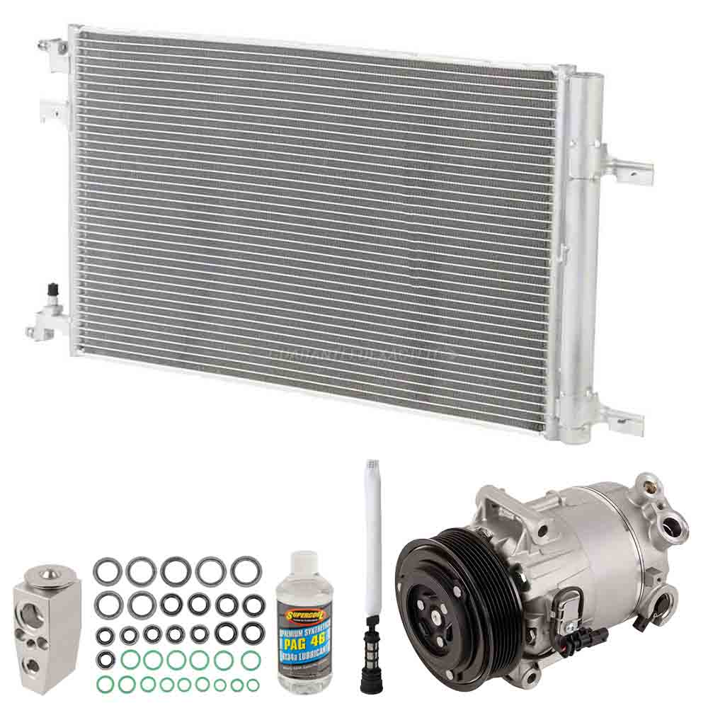 2013 Chevrolet Malibu A/C Compressor and Components Kit
