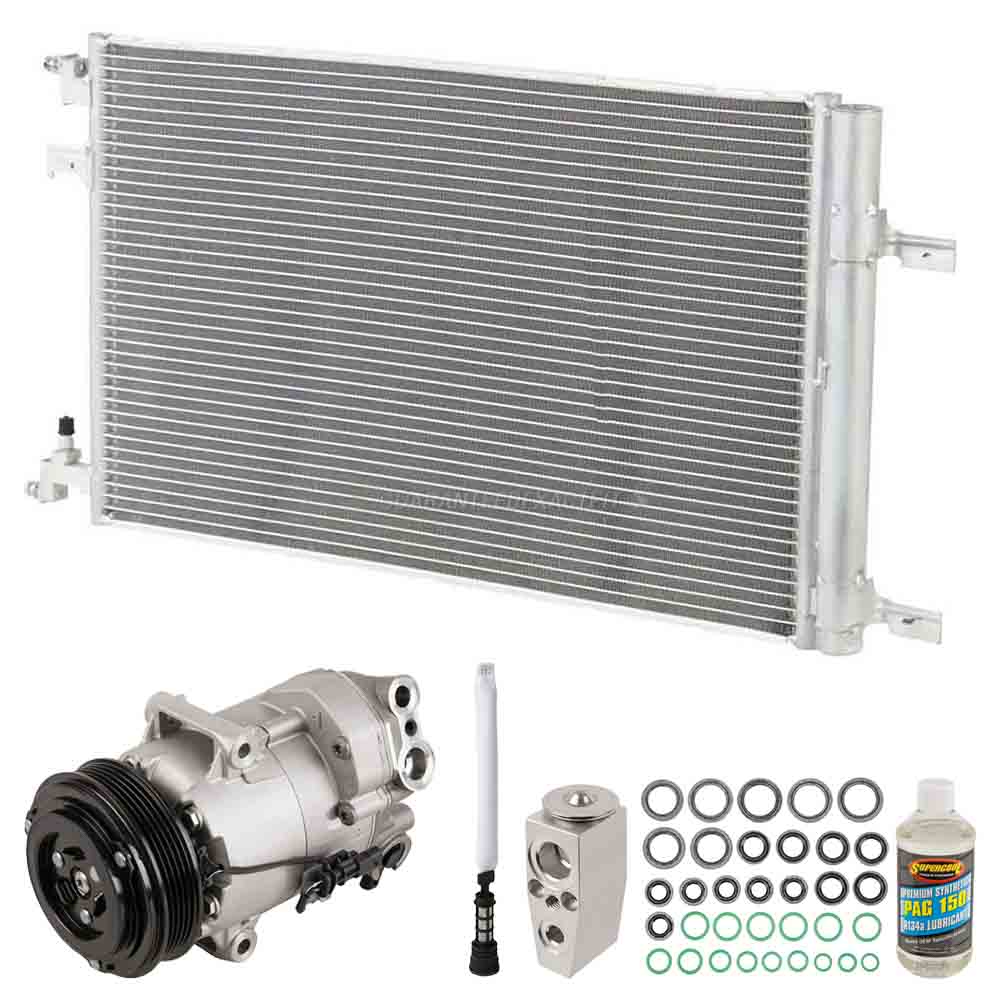 BuyAutoParts 61-71644CK A/C Compressor and Components Kit