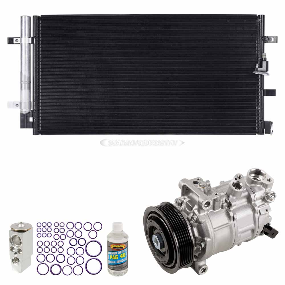 2017 Porsche Macan A/C Compressor and Components Kit