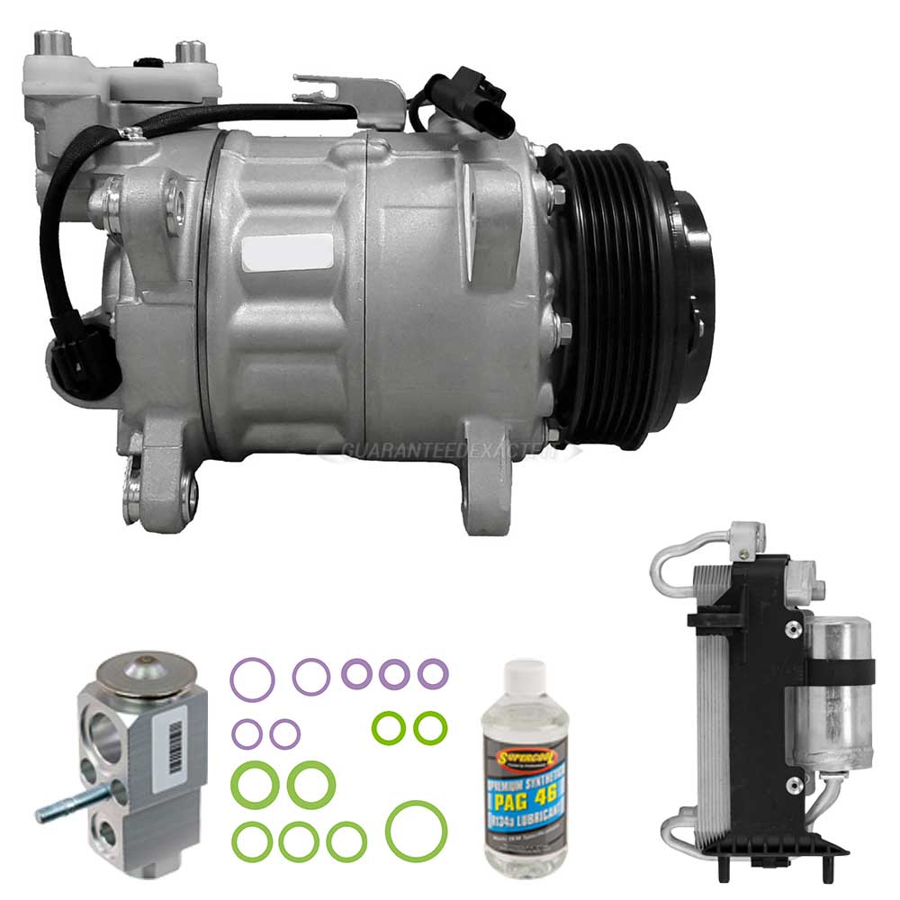 2018 Bmw 540i A/C Compressor and Components Kit