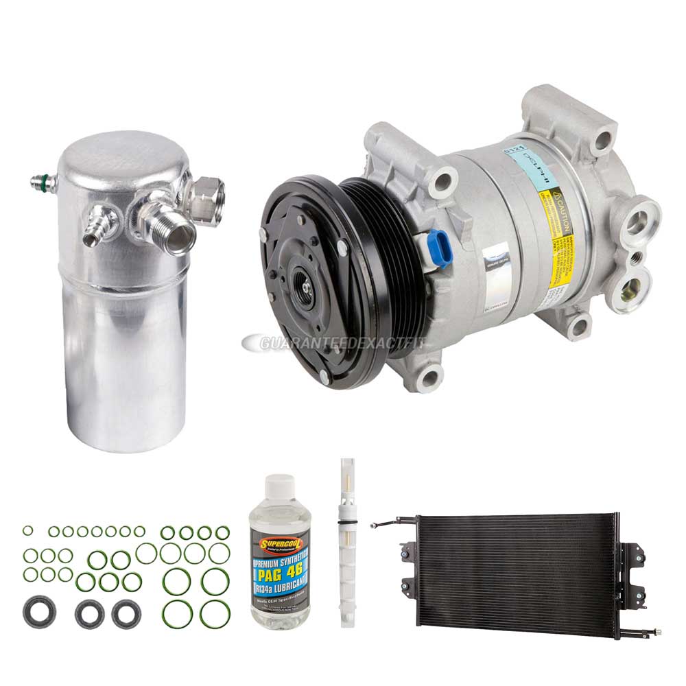 2008 Chevrolet Express Van a/c compressor and components kit 