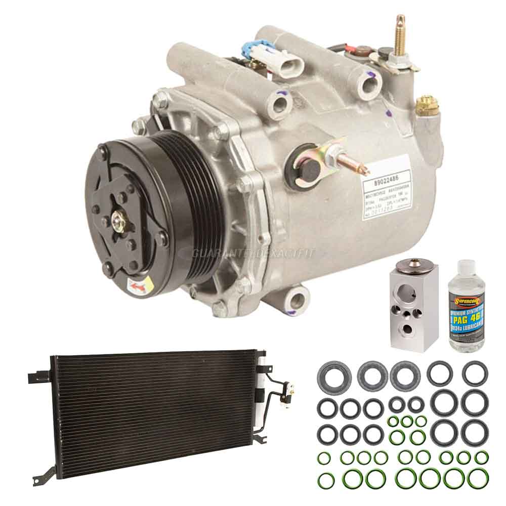BuyAutoParts 61-86816R5 A/C Compressor and Components Kit
