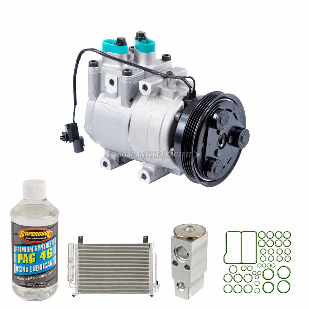 2004 Kia Rio A/C Compressor and Components Kit