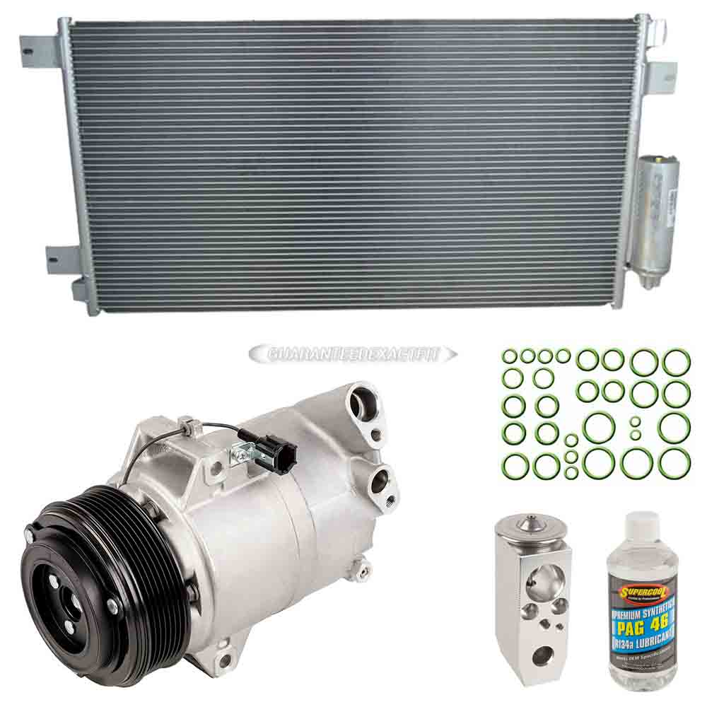 2015 Nissan Nv3500 a/c compressor and components kit 