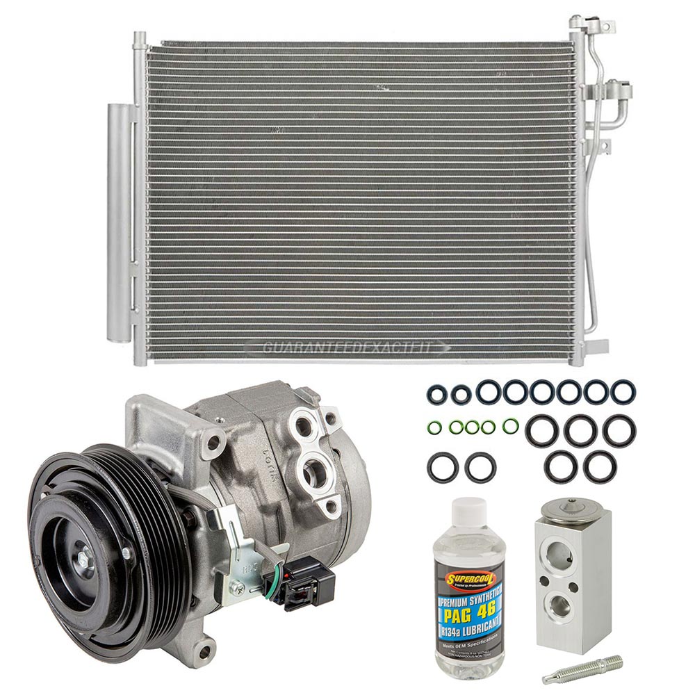2013 Chevrolet Captiva Sport A/C Compressor and Components Kit