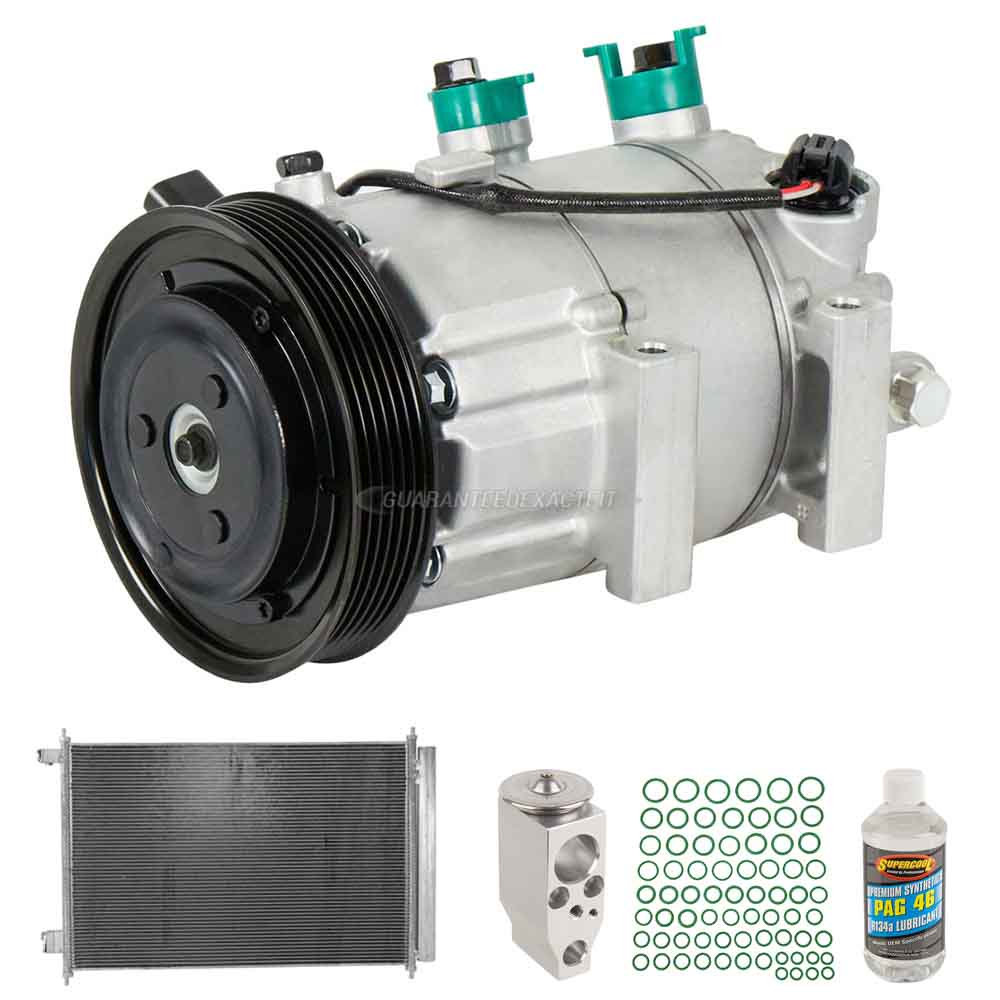 2016 Chevrolet City Express A/C Compressor and Components Kit 