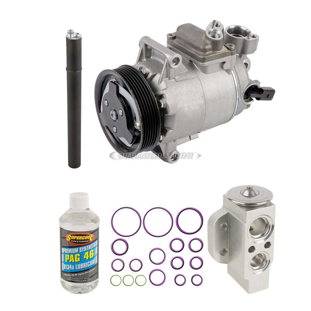 2011 Volkswagen Golf A/C Compressor and Components Kit