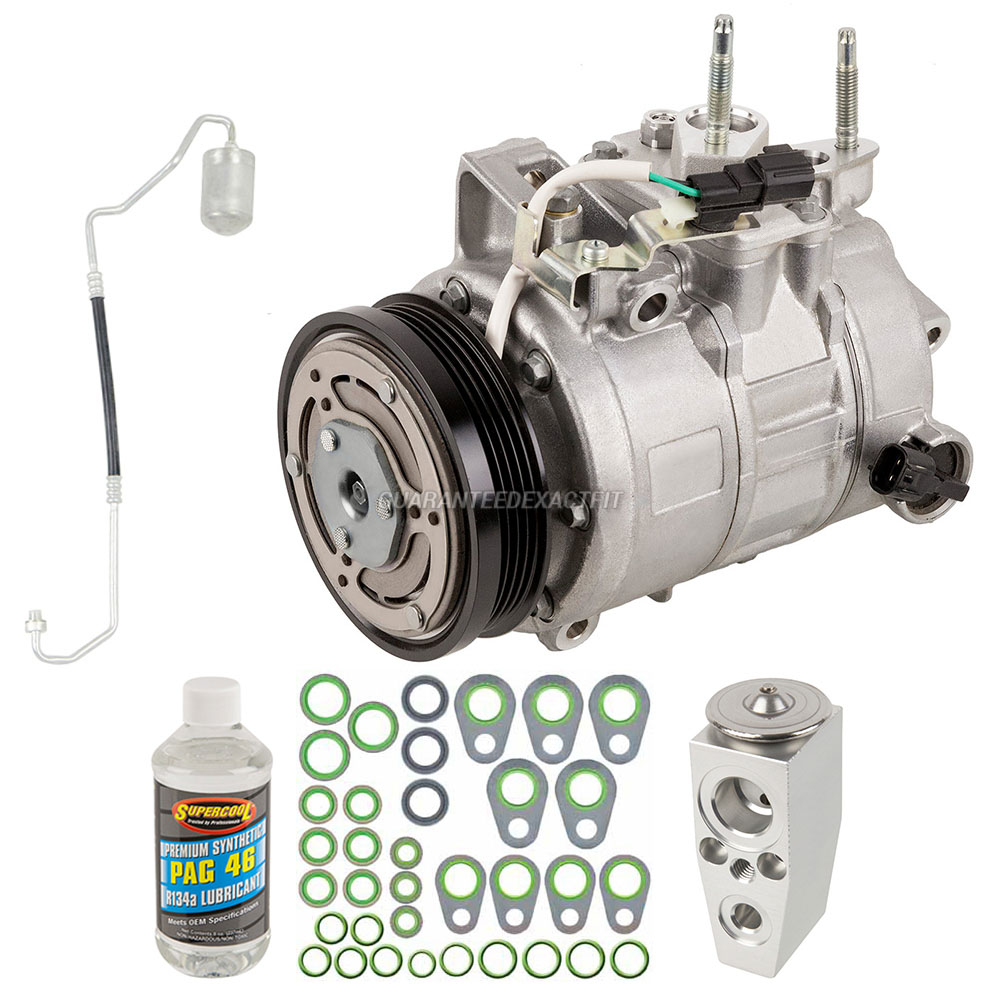 OEM AC Compressor w/ A/C Repair Kit For Ford Explorer 2013 2014 2015