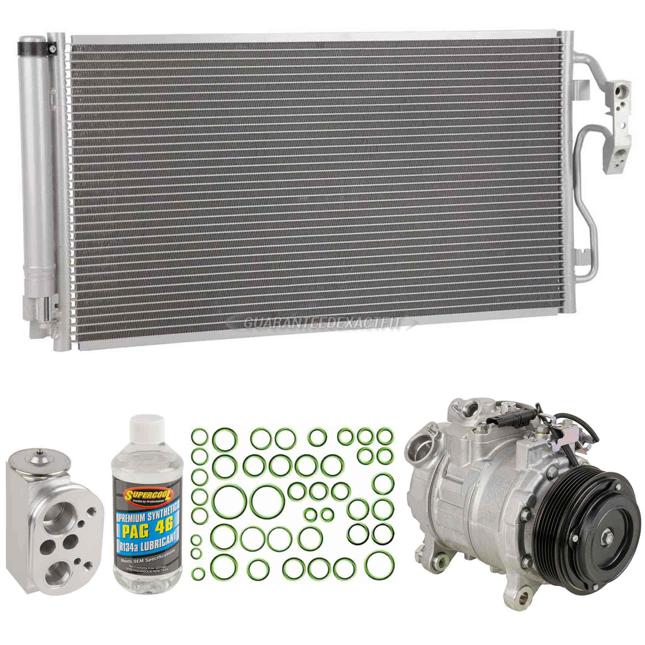 2016 Bmw 320i xDrive A/C Compressor and Components Kit