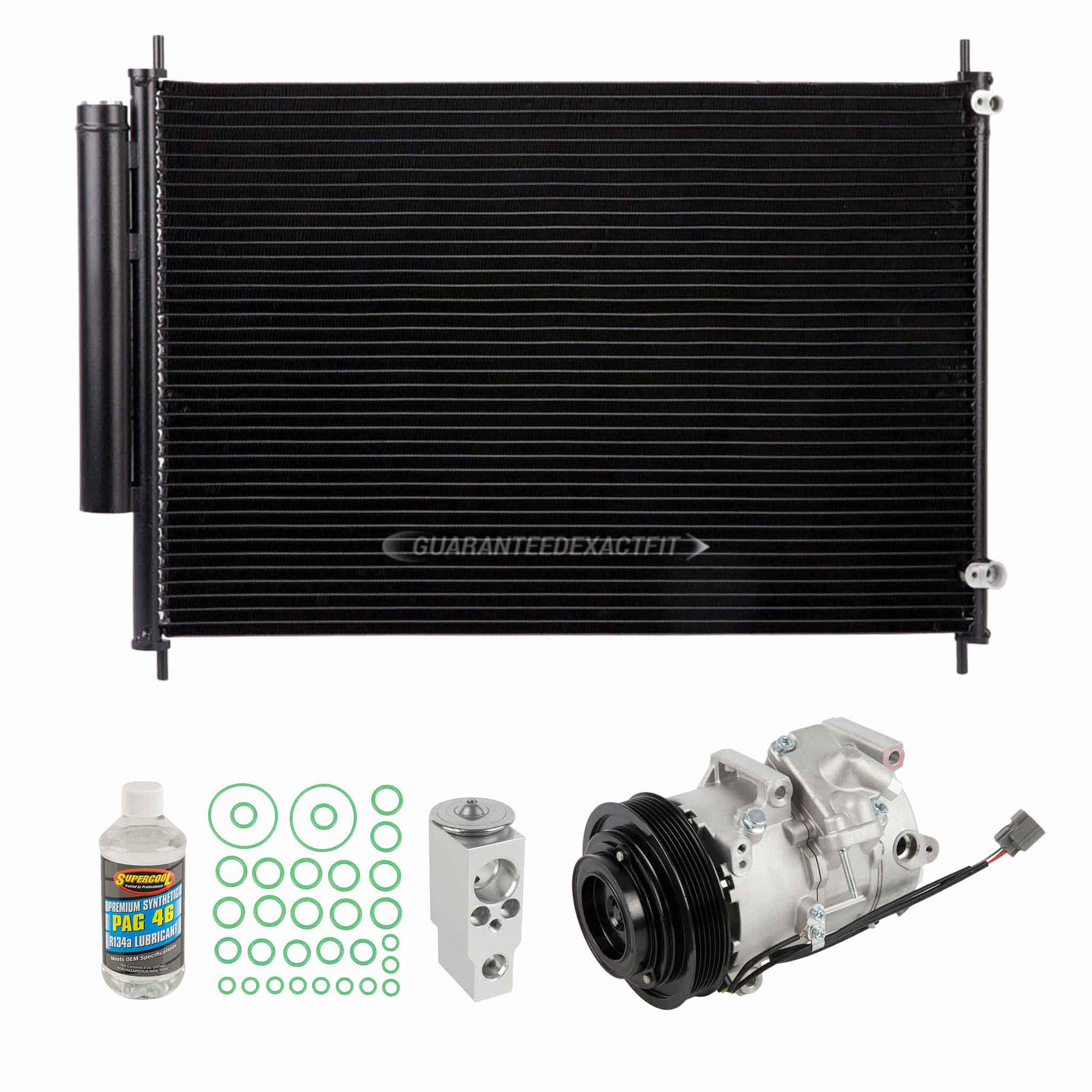 A/C Kit w/ AC Compressor Condenser & Drier For Acura RL 2005-2012 | eBay