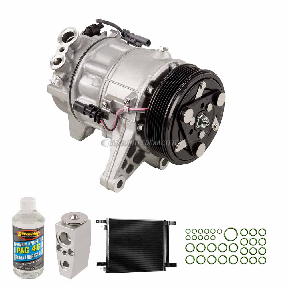 2013 Cadillac SRX A/C Compressor and Components Kit