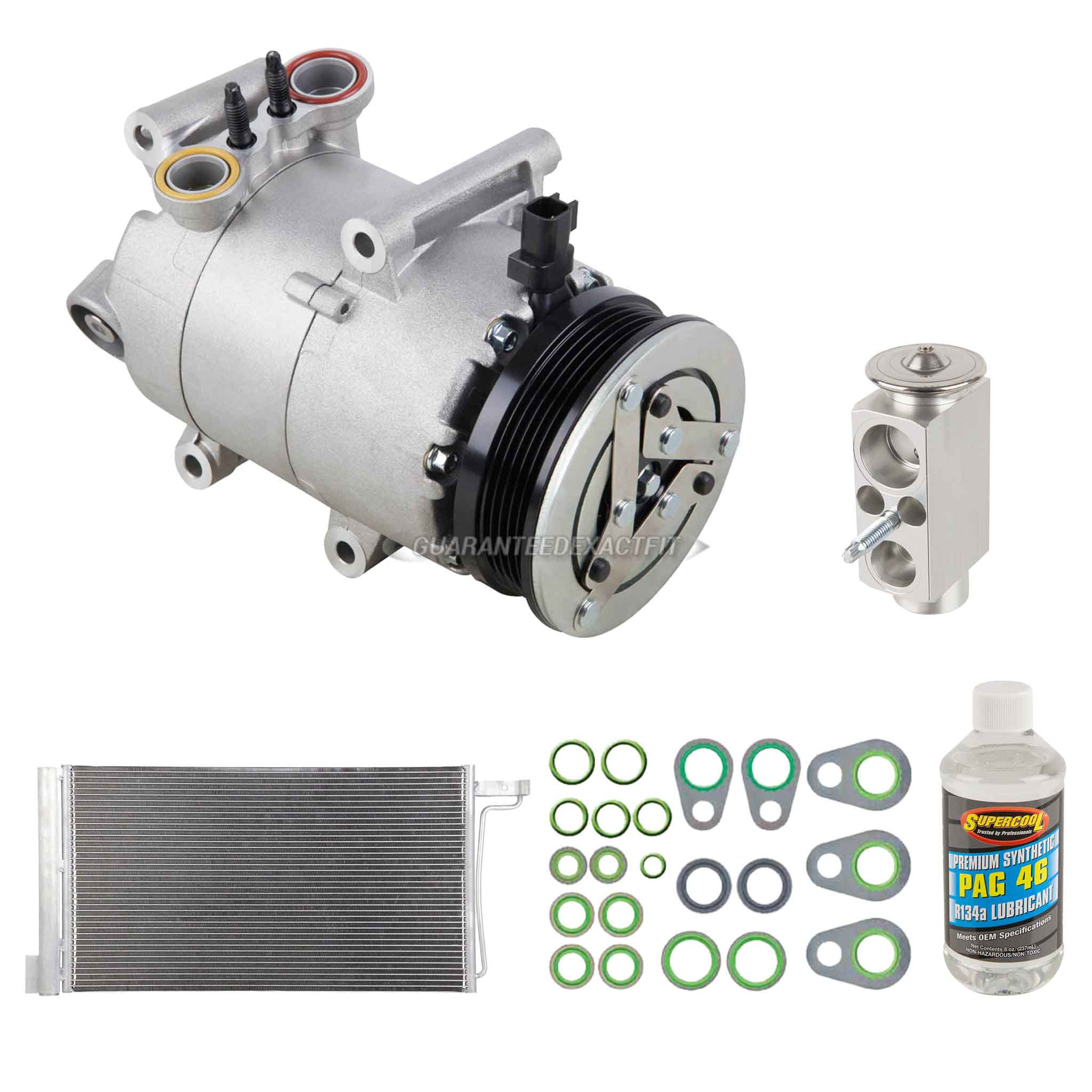 2014 Ford Focus A/C Compressor and Components Kit