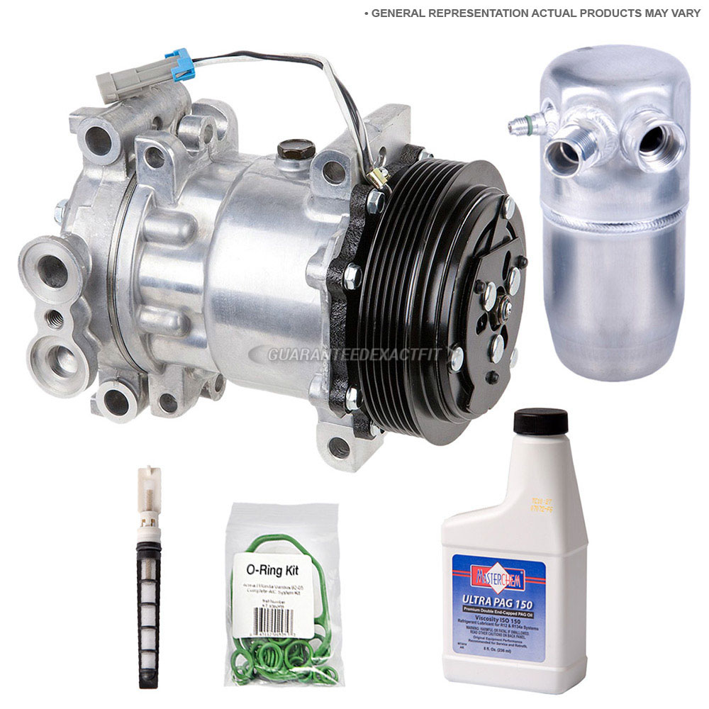 2014 Chevrolet Spark Ev a/c compressor and components kit 