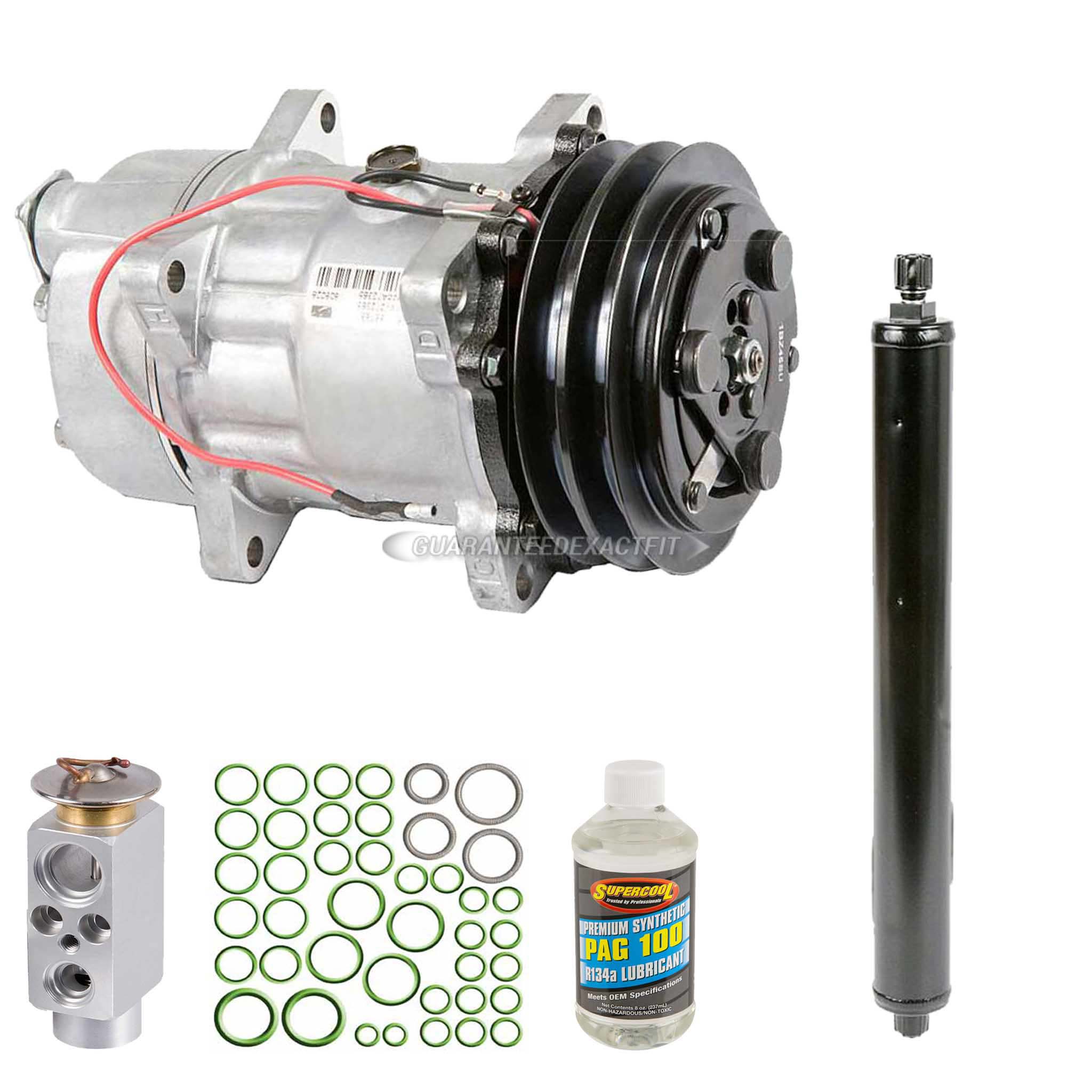 1996 Jaguar XJS A/C Compressor and Components Kit