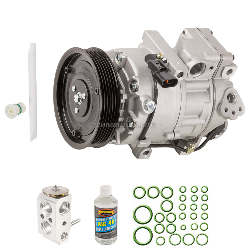  Hyundai Santa Fe Sport A/C Compressor and Components Kit 