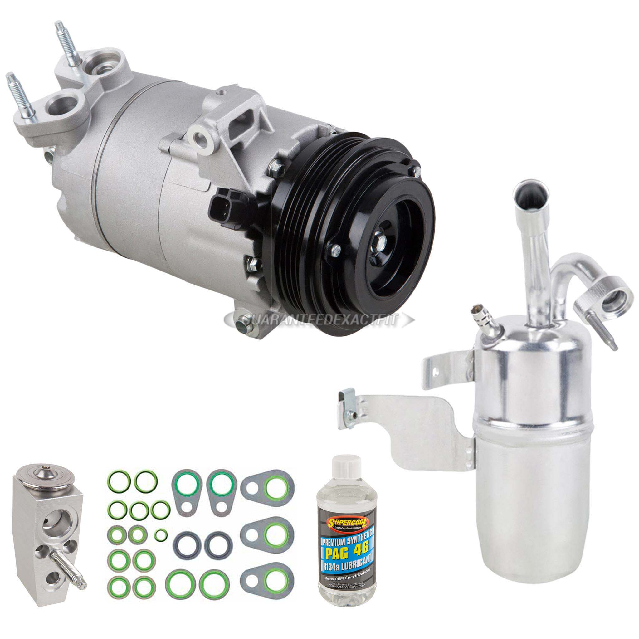 BuyAutoParts 61-93682RK A/C Compressor and Components Kit