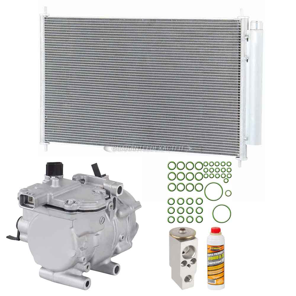 2017 Toyota Prius C A/C Compressor and Components Kit 
