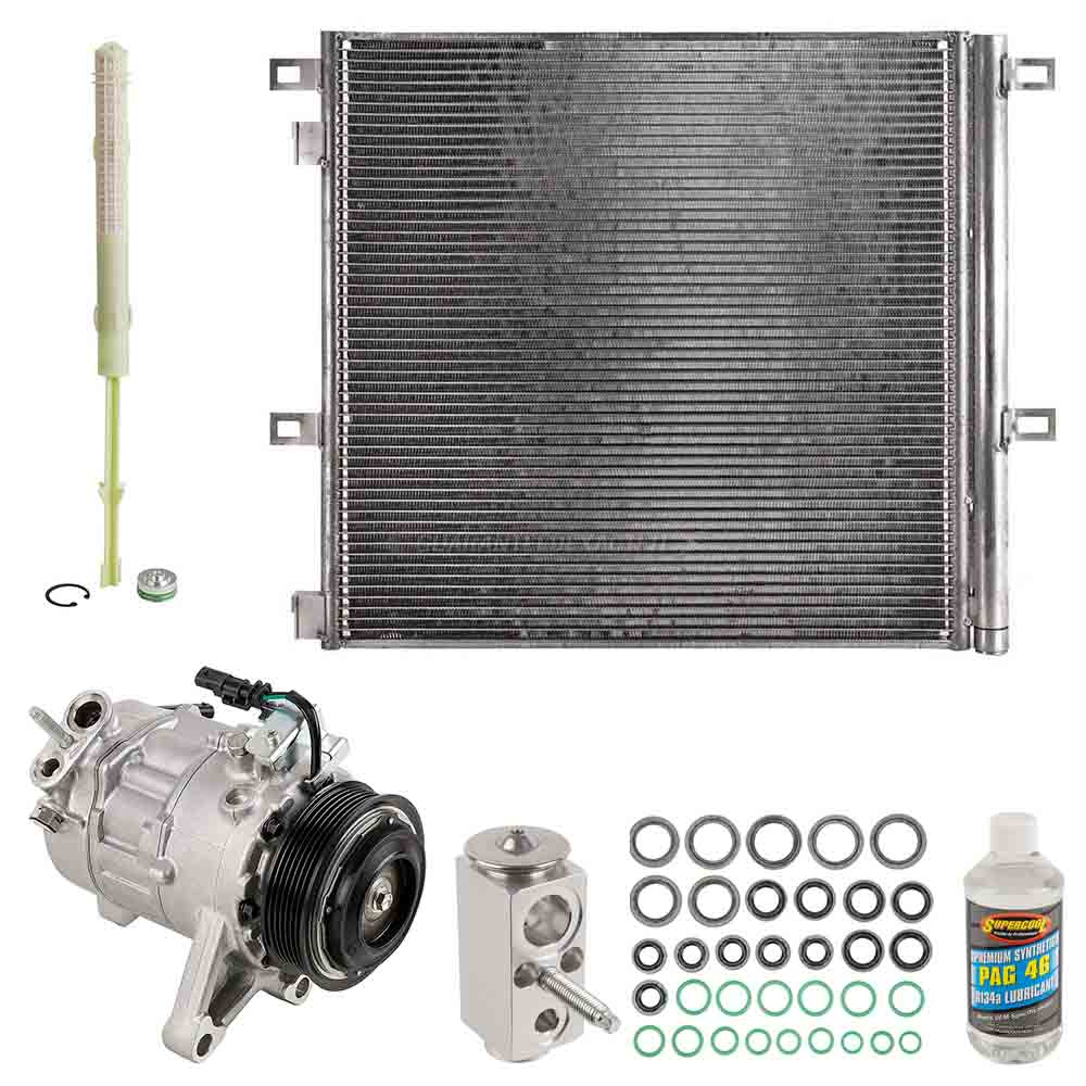 2017 Gmc Acadia A/C Compressor and Components Kit