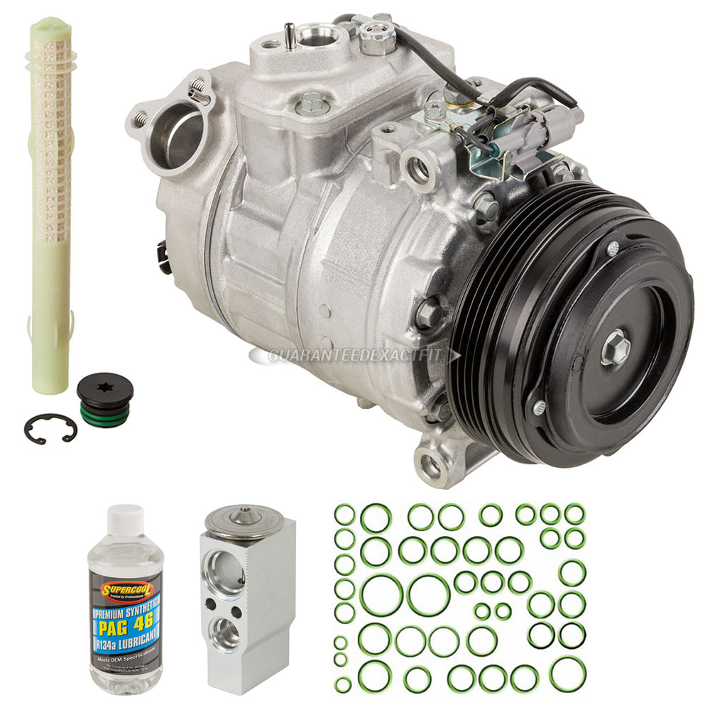 2011 Bmw Alpina B7L xDrive A/C Compressor and Components Kit