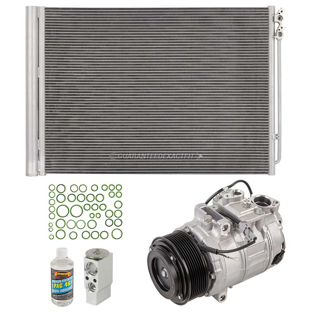 2014 Bmw 640i xDrive Gran Coupe A/C Compressor and Components Kit