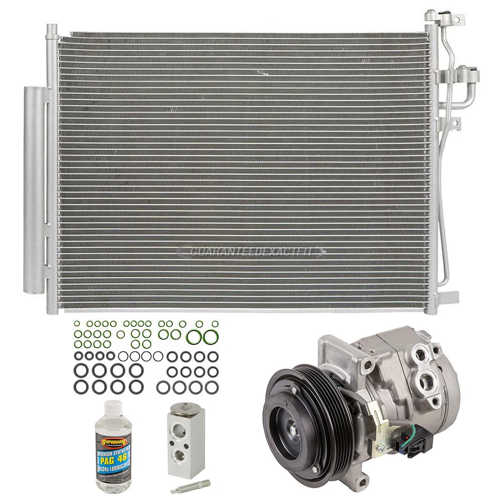 2012 Chevrolet Captiva Sport A/C Compressor and Components Kit