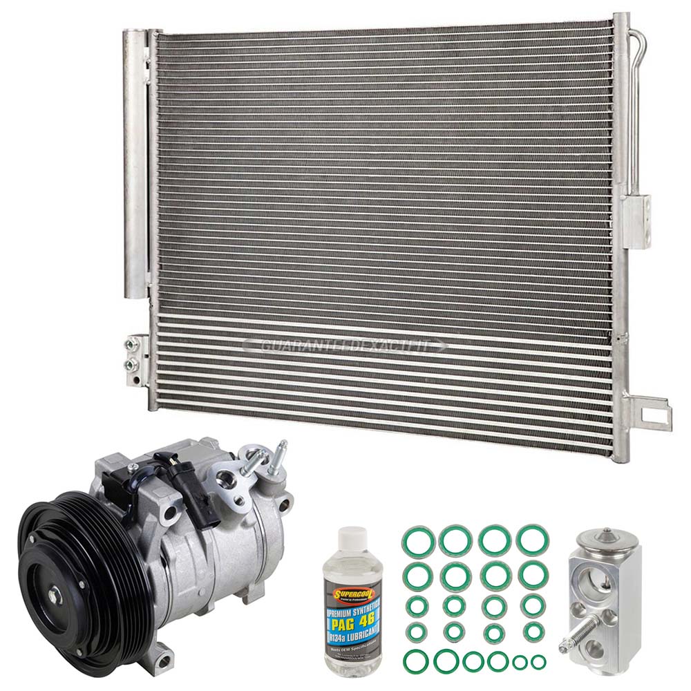 2014 Jeep Grand Cherokee A/C Compressor and Components Kit