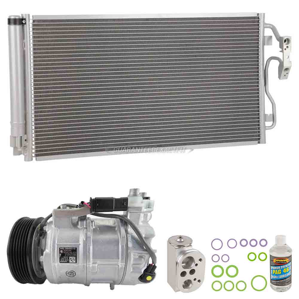 2017 Bmw 328d A/C Compressor and Components Kit