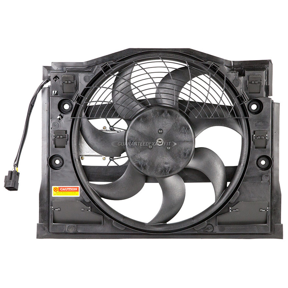 Bmw 323i cooling fan assembly