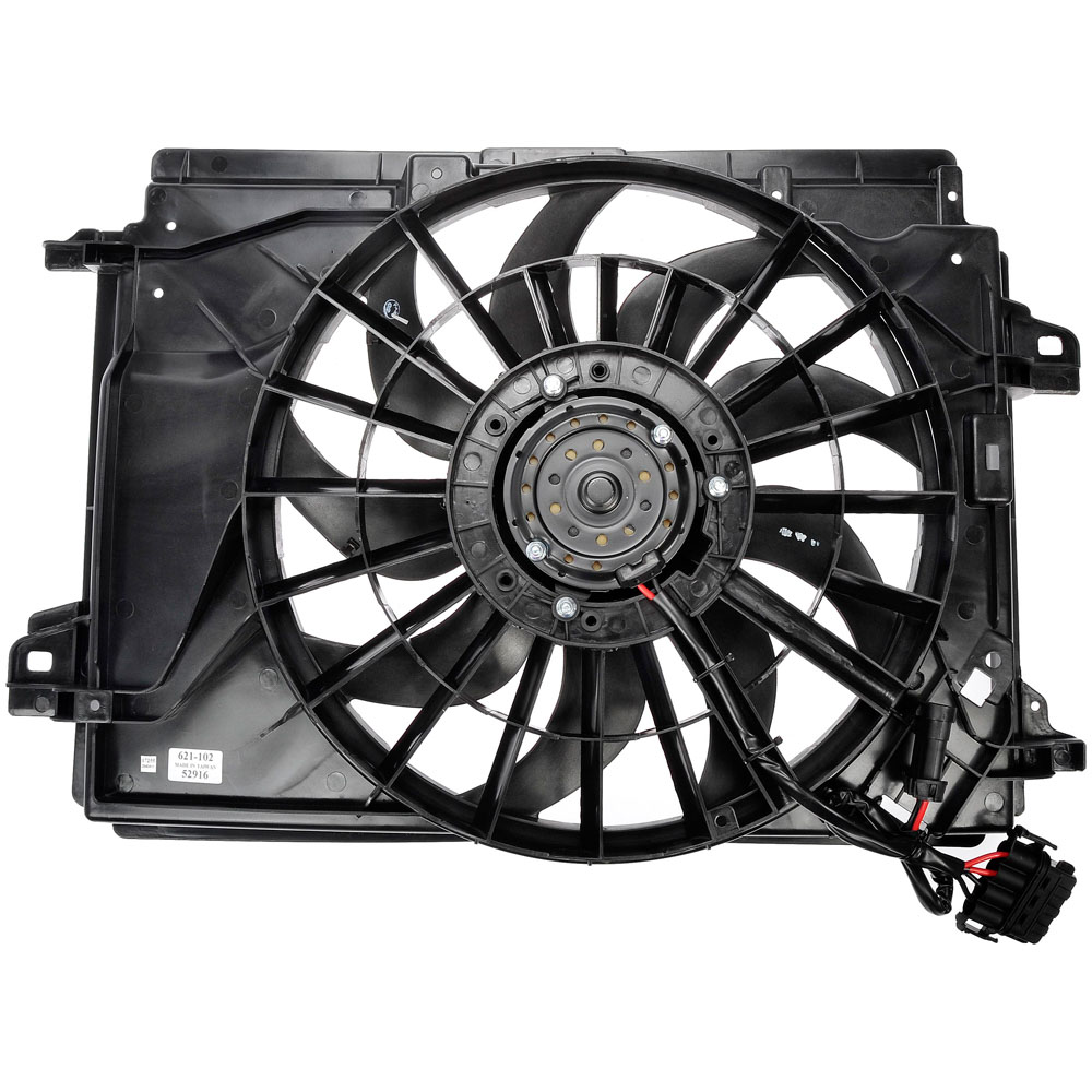 2012 Chevrolet Corvette Cooling Fan Assembly
