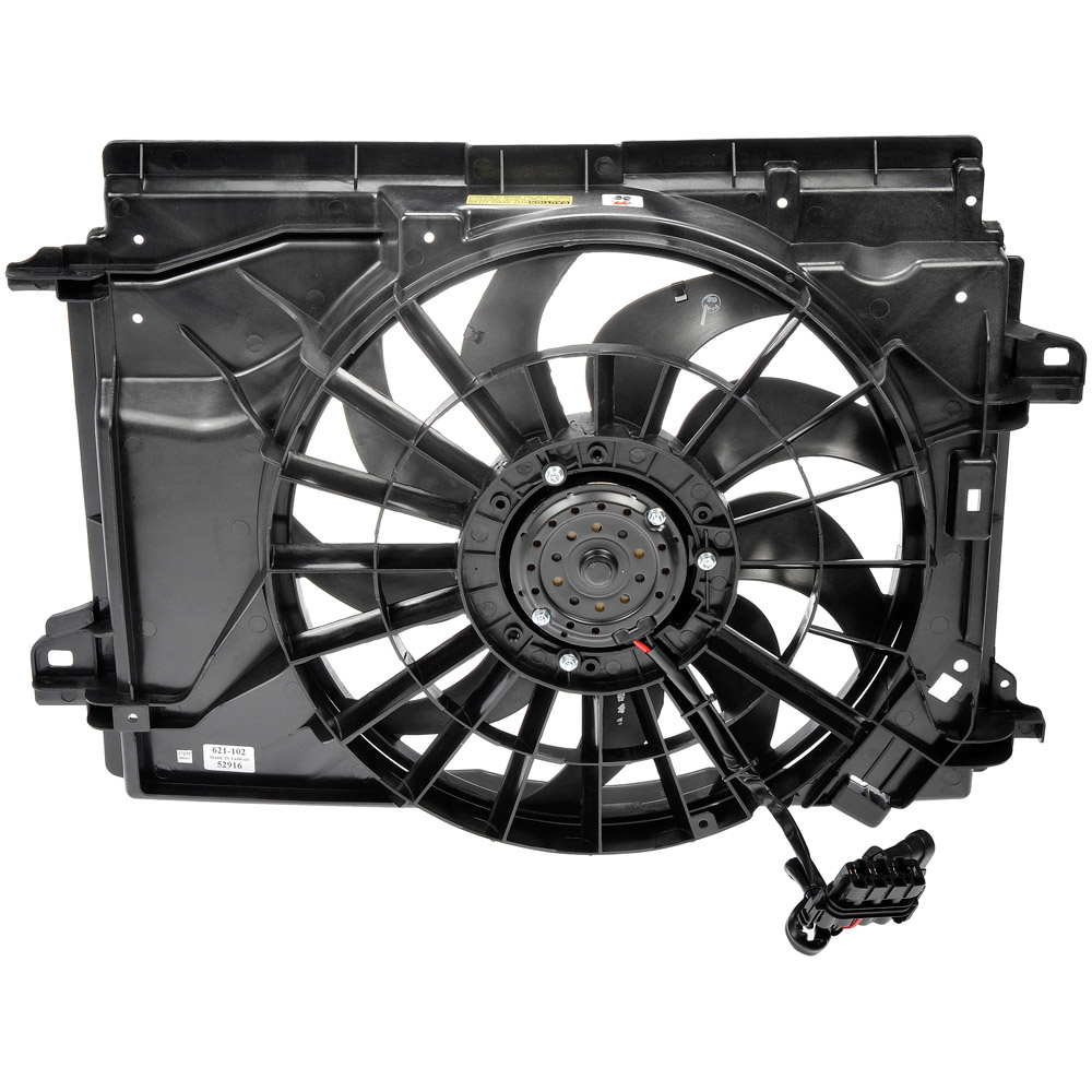 2012 Chevrolet Corvette Cooling Fan Assembly