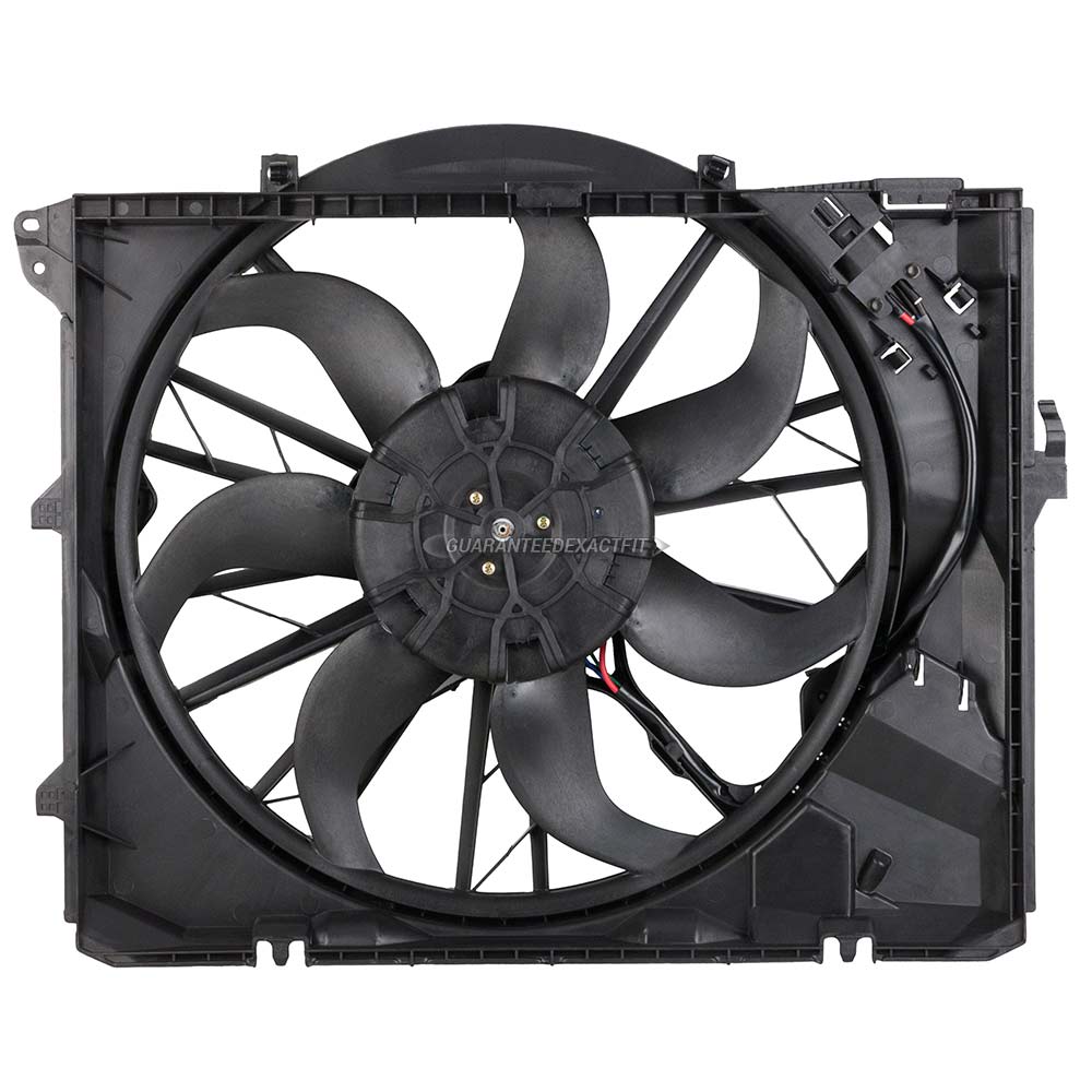 Bmw 328xi cooling fan assembly