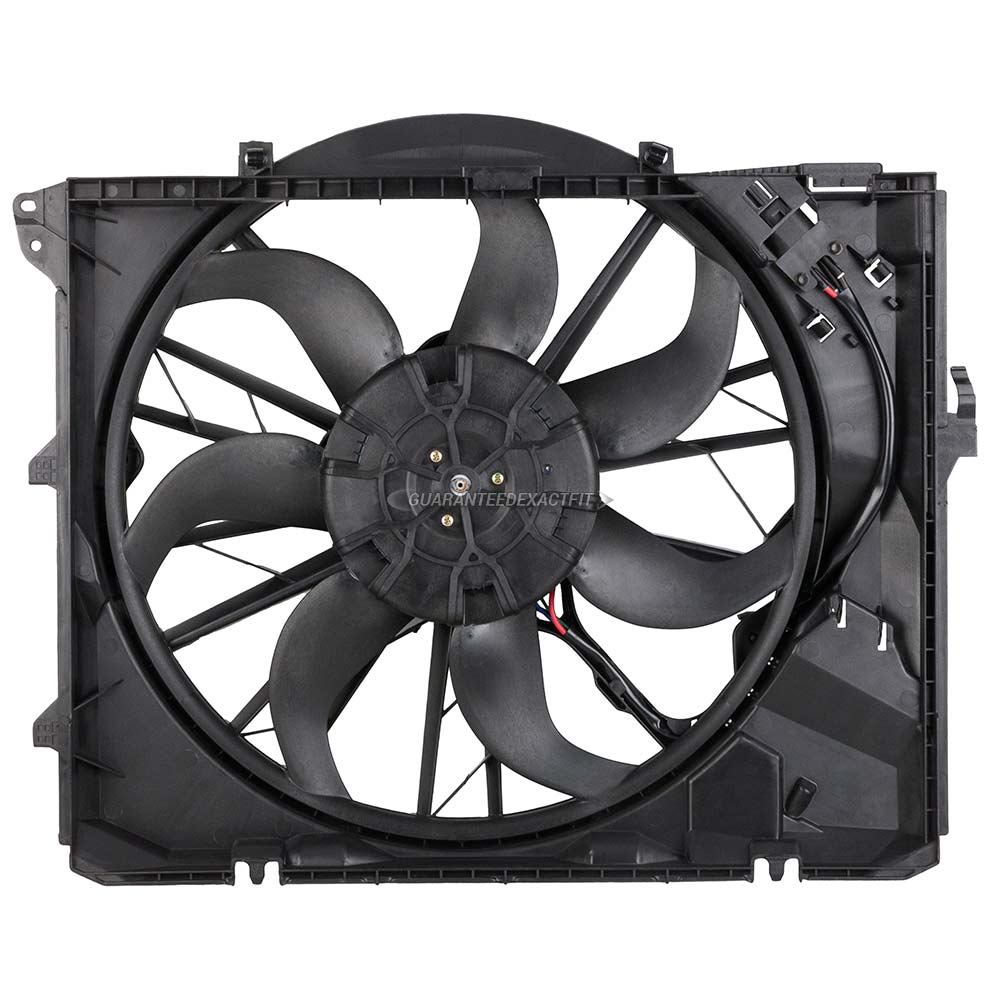 2012 Bmw 328i xDrive Cooling Fan Assembly 