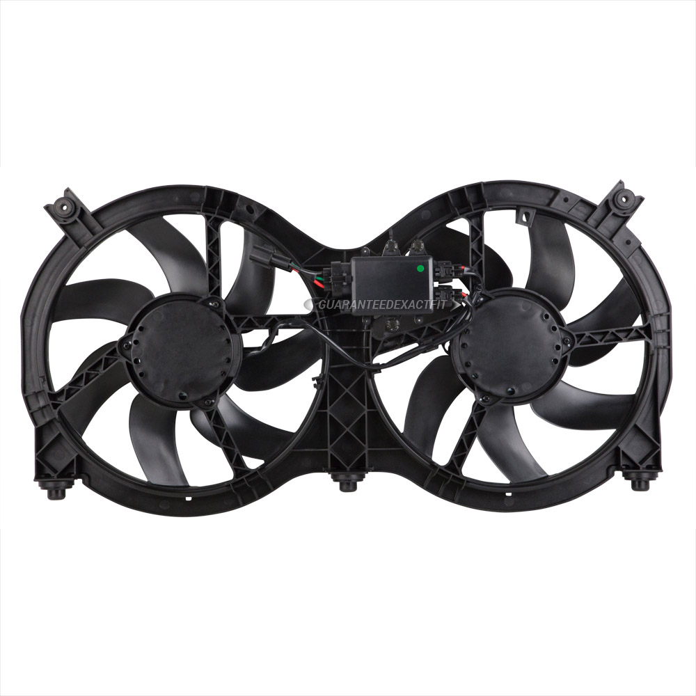 2015 Nissan Pathfinder Cooling Fan Assembly Auxiliary Fan Assembly 19