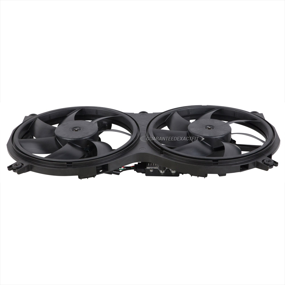 2014 Nissan Pathfinder Cooling Fan Assembly Auxiliary Fan Assembly 19