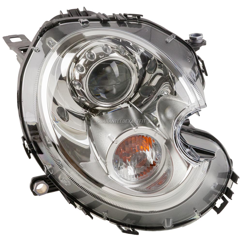 2012 Mini Cooper Headlight Assembly Pair