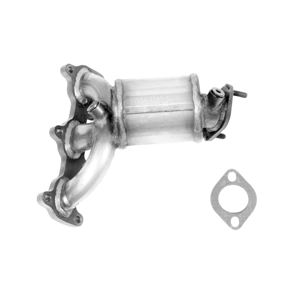 2009 Hyundai Santa Fe Catalytic Converter w/ Exhaust Manifold