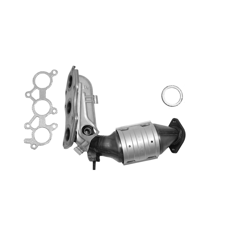 2009 Toyota Sienna Catalytic Converter w/ Exhaust Manifold