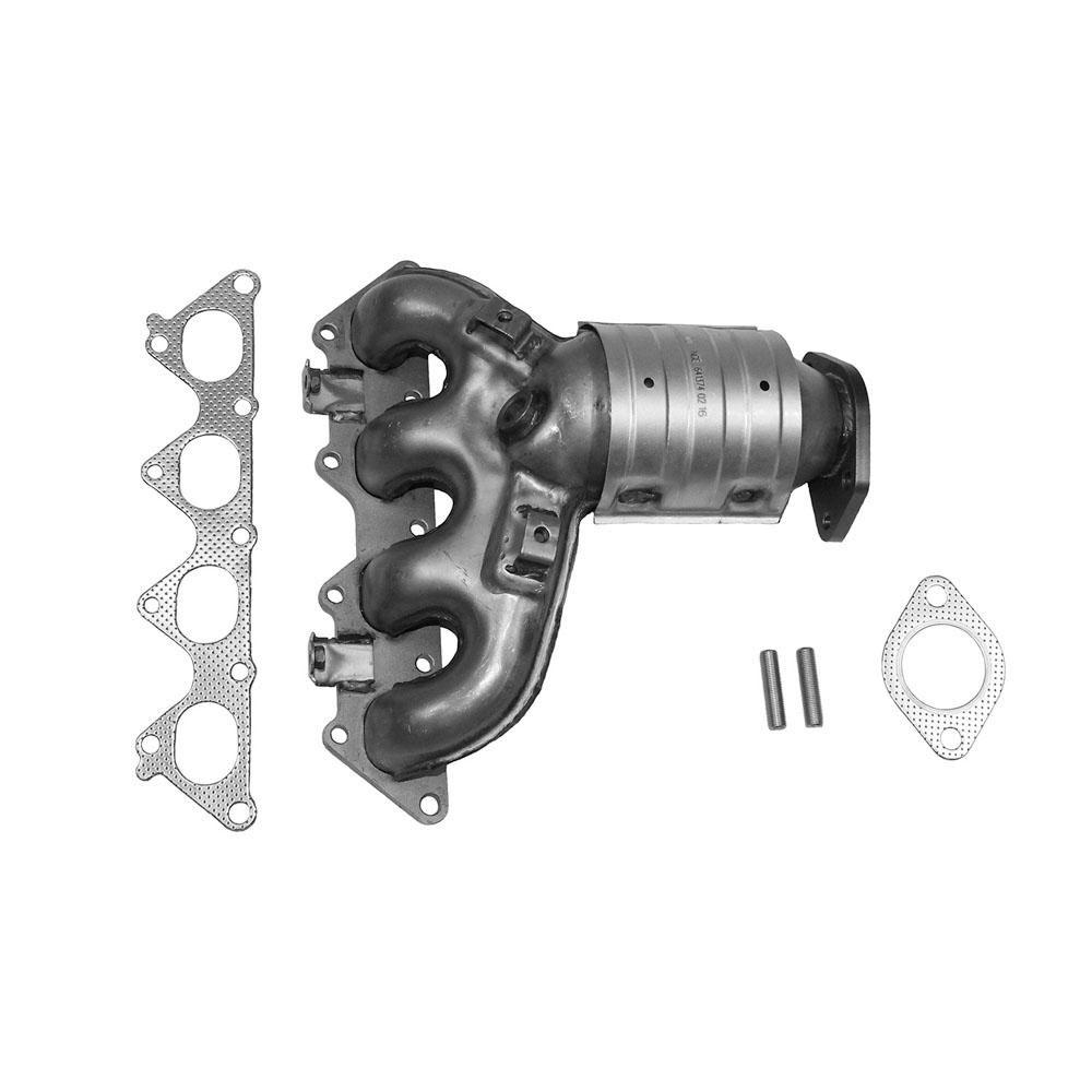 2004 Mitsubishi Lancer Catalytic Converter w/ Exhaust Manifold