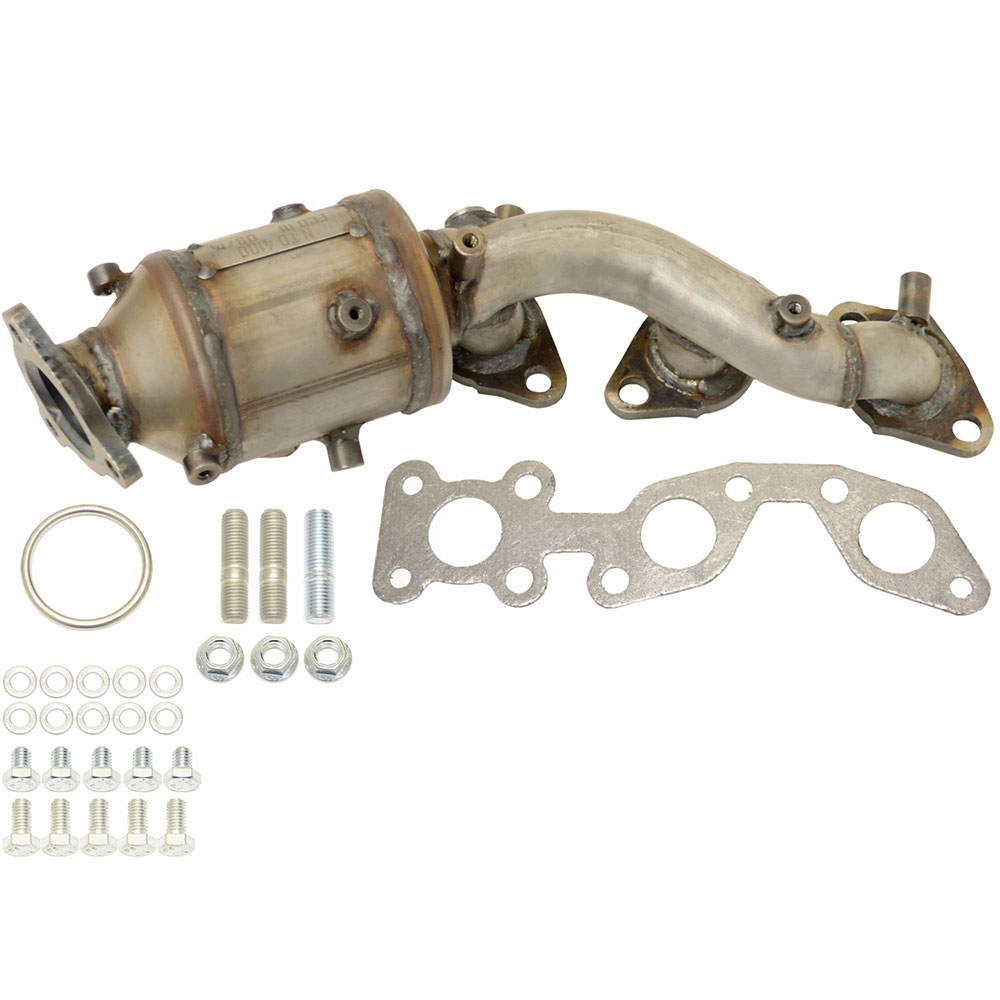 2003 Nissan Xterra Catalytic Converter CARB Approved 3.3L Naturally Aspirated Front Right 45