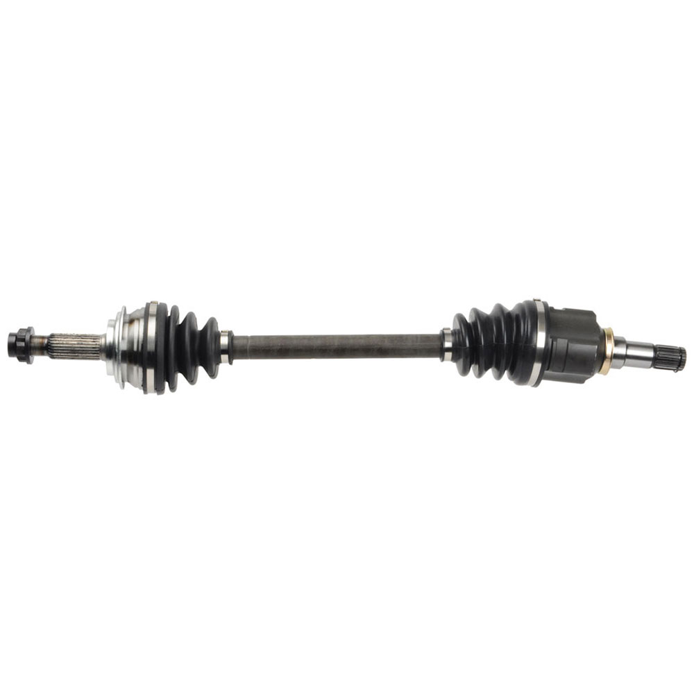 2015 Toyota yaris drive axle front 