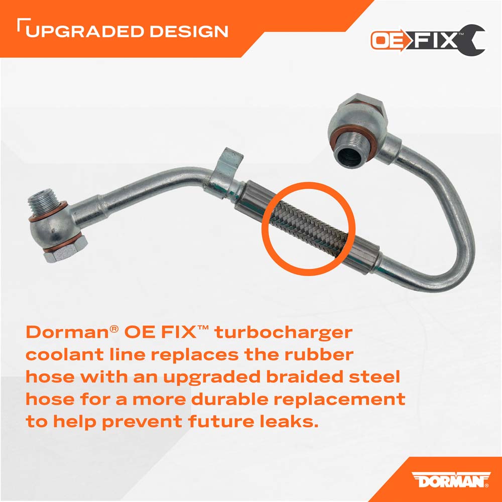 2017 Dodge Ram Trucks Turbocharger Coolant Line