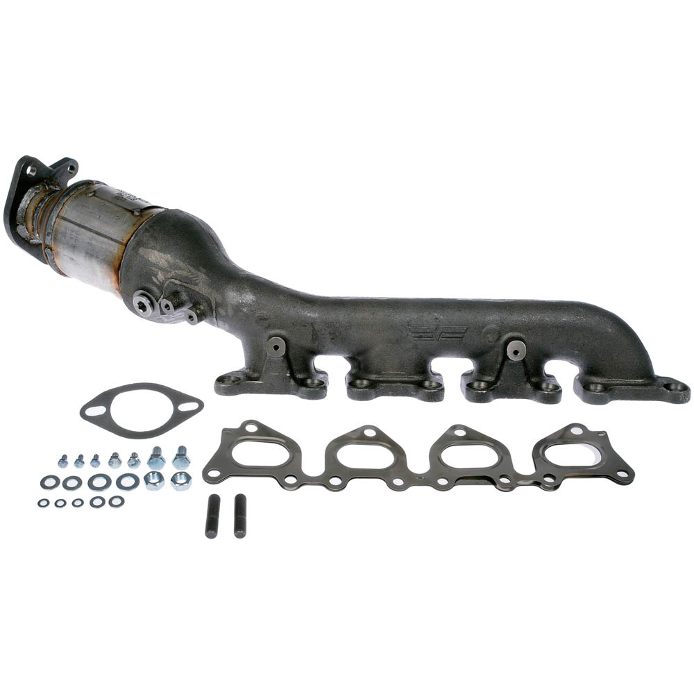 2009 Hyundai Genesis Catalytic Converter w/ Exhaust Manifold