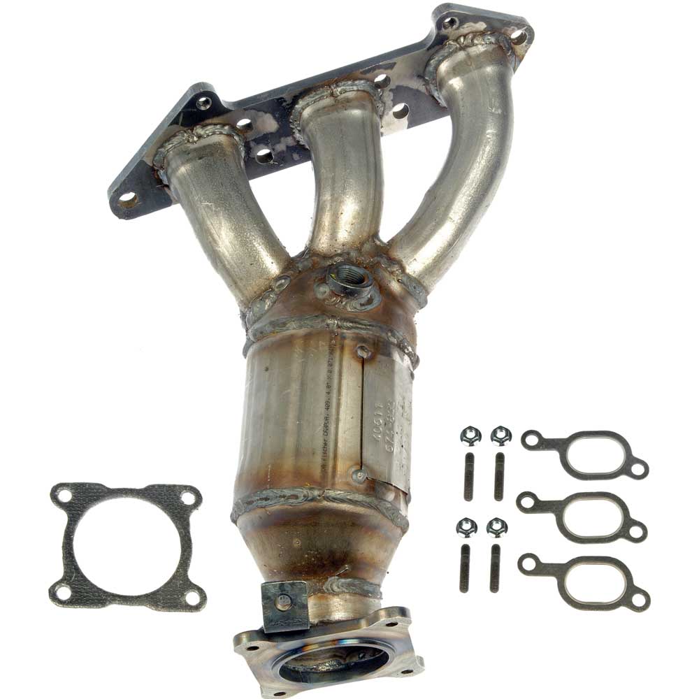 2002 Volvo S80 Catalytic Converter w/ Exhaust Manifold