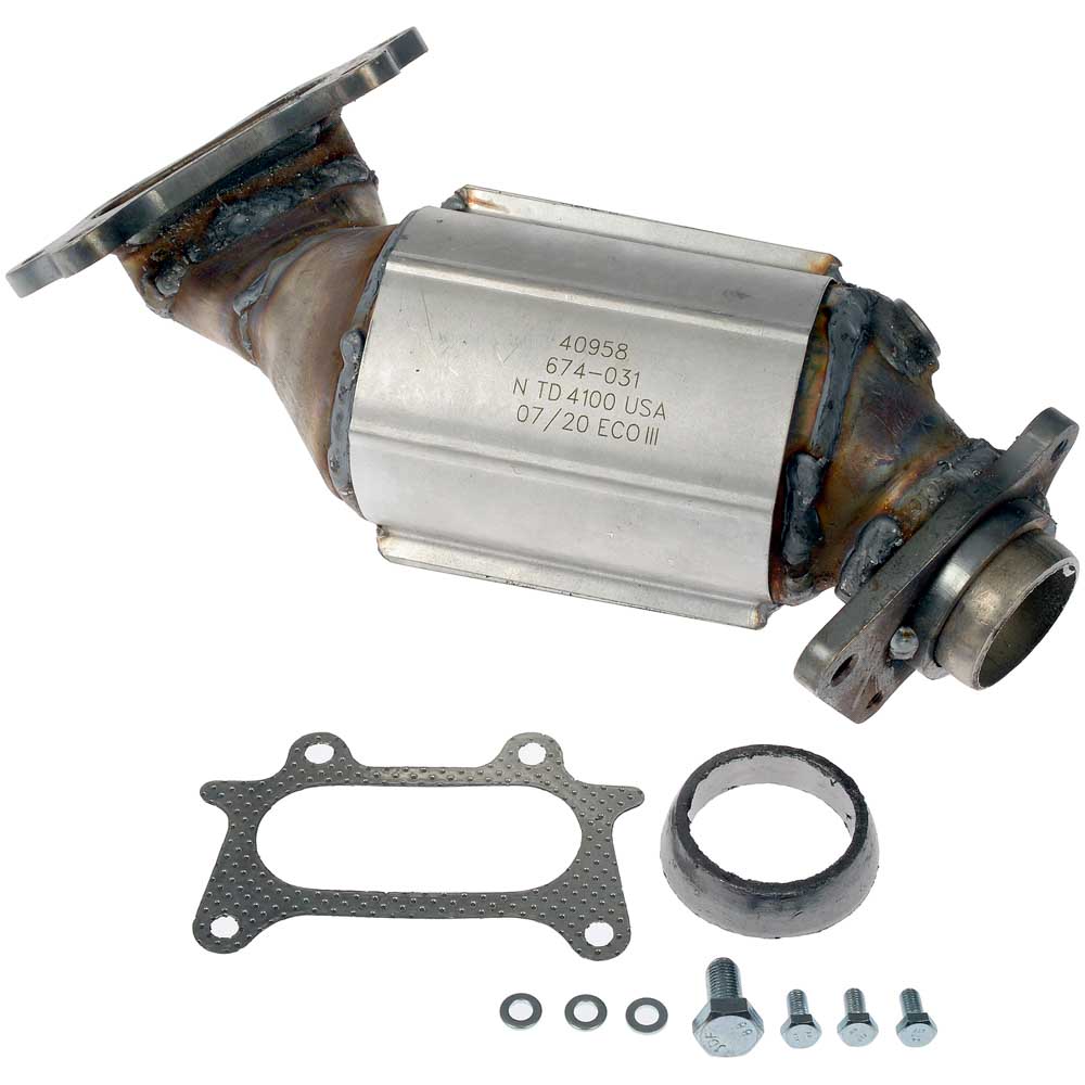 2007 Honda Civic Catalytic Converter w/ Exhaust Manifold