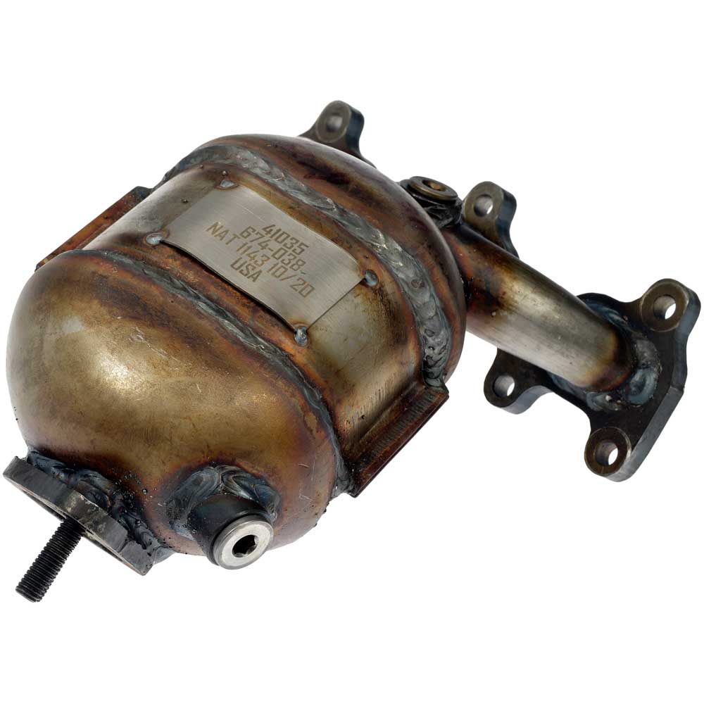 2009 Hyundai Santa Fe Catalytic Converter w/ Exhaust Manifold