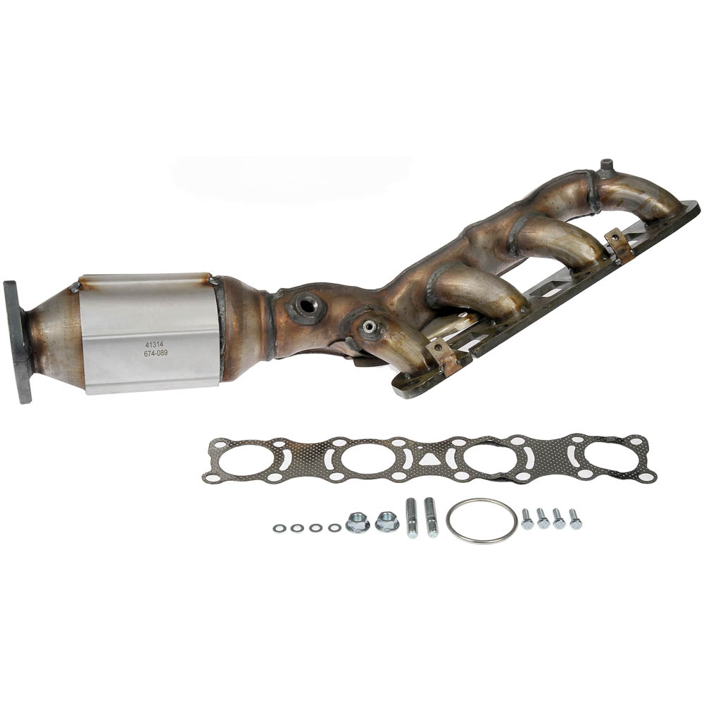 2017 Nissan Titan Catalytic Converter w/ Exhaust Manifold