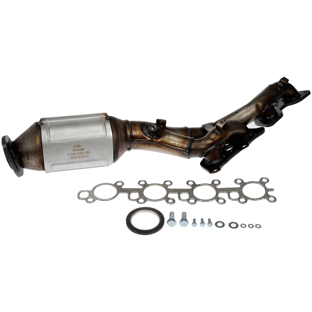 2017 Lexus LS460 Catalytic Converter w/ Exhaust Manifold